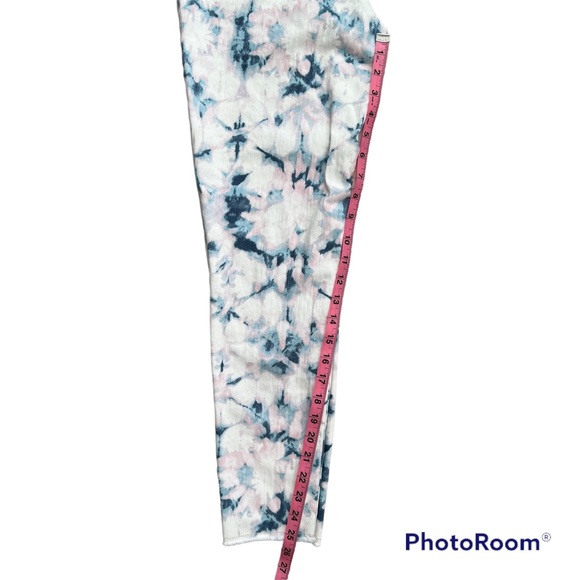 VINTAGE AMERICA Vintage High Rise Skinny Ankle tie dye jeans size 6/28 - Picture 10 of 11